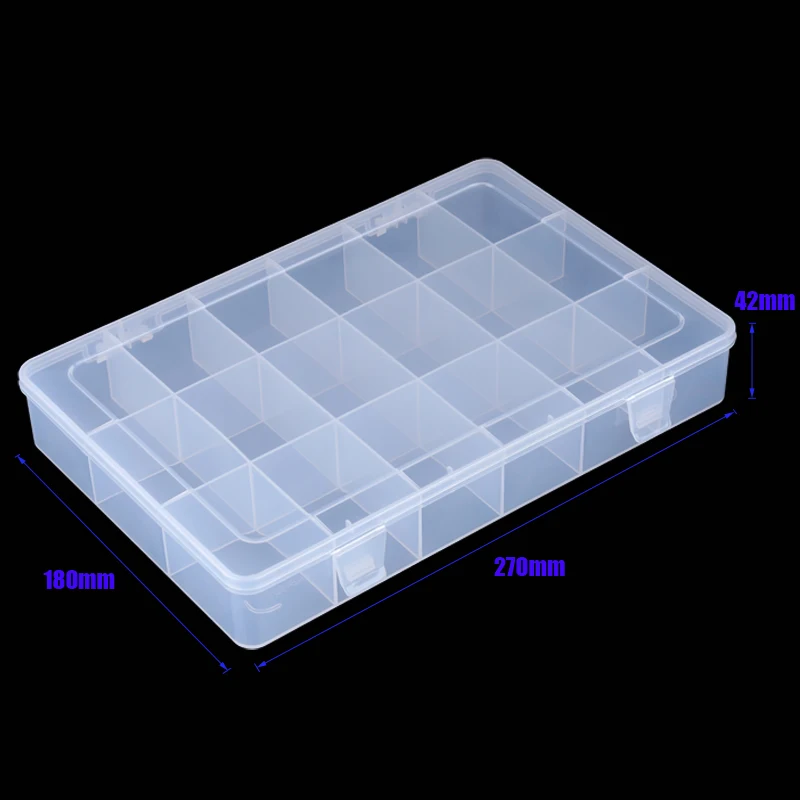 18 сетки электронные компоненты микросхема винт в сборе обертка пластиковый элемент коробка для хранения Сделай Сам части органайзер ящик