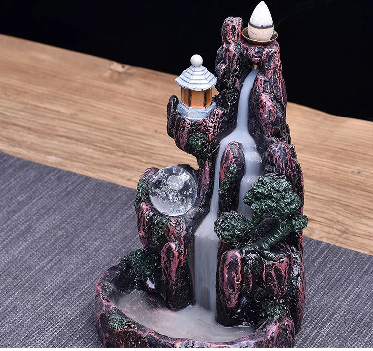 LED Waterfall Backflow Incense Worth Buy Store