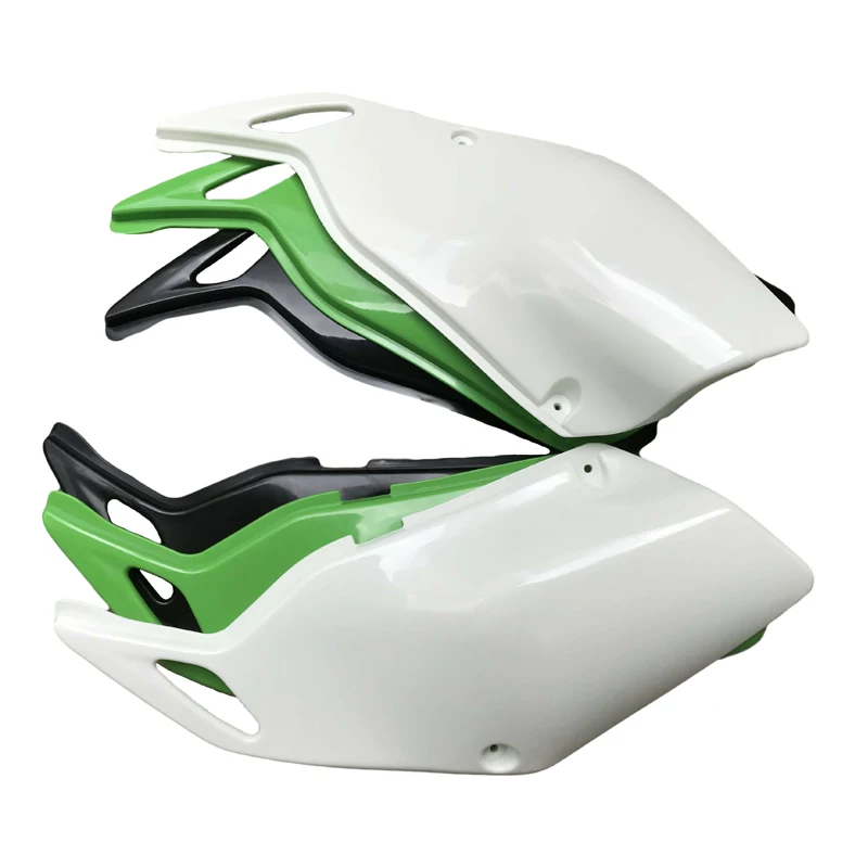 3 цвета для Kawasaki KLX250 KLX 250 D Tracker 93 2007 задняя боковая крышка панель | Полные комплекты обтекателей -32974546817