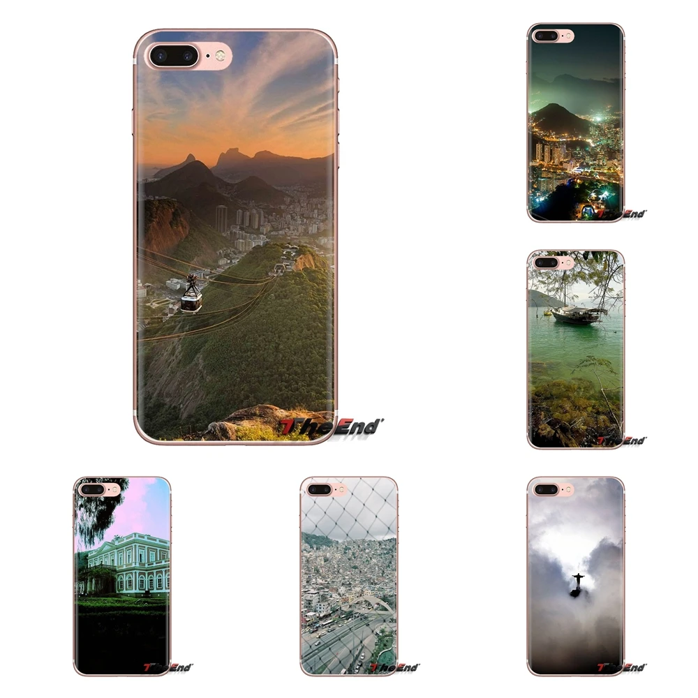 Мягком переплете Бразилия Рио де Жанейро Иисуса Статуи для htc один U11 U12 X9 M7 M8 A9 M9 M10