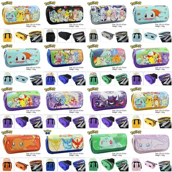 

Anime Pikachu Pikachu Go Pikachu, Charmander etc Pencil Case Bag Student Stationery Pouch Travel Makeup Cosmetic Storage Bag