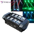 Moving Head Licht Mini LED Spinne 8x6 watt RGBW Strahl Gute Qualität-in Bühnen-Lichteffekt aus Licht & Beleuchtung bei