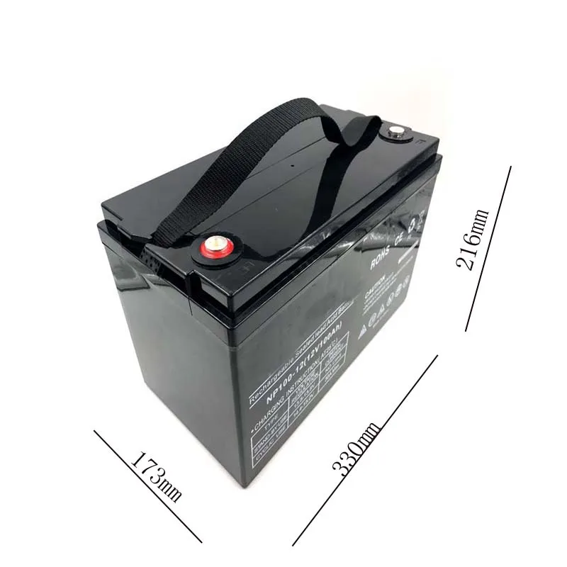 Best No taxes lifepo4 12V 100ah deep cycle power lithium ion battery for RV/solar system/yacht/golf carts storage and car 4
