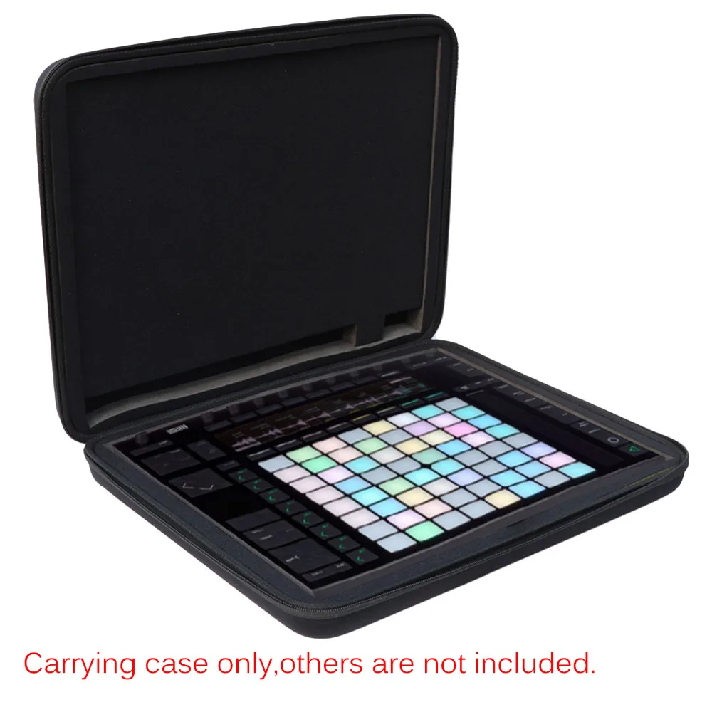 

Besegad Protective Carrying Case Box Pouch Storage Bag for Ableton Push 2 Disc Controller Accessories Gadgets