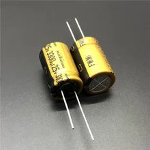 2 шт./10 шт. 3300 мкФ, алюминиевая крышка, 25В NICHICON FW серии 16x25mm 25V3300uF аудио Алюминий электролитический конденсатор с алюминиевой крышкой