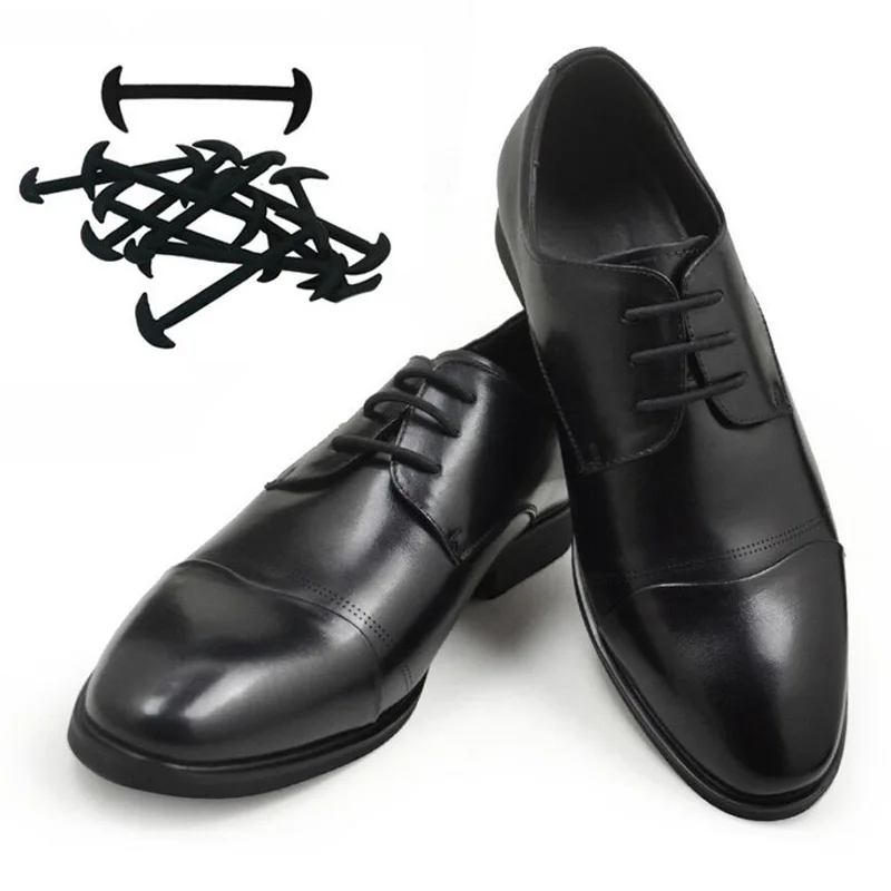 12 قطعة/المجموعة كسول لا التعادل أربطة الحذاء للرج...