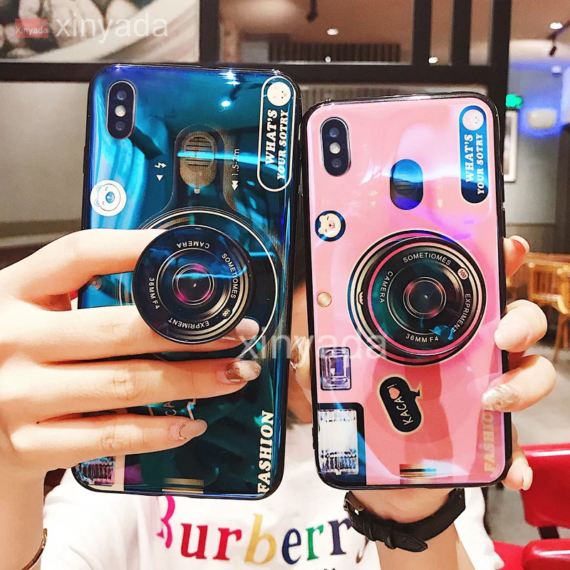 

Cover Case For Huawei Honor 8S Y5 2019 Honor8S Case luxury Camera Soft Gel Bumper Silicone TPU flower Back Shell coque