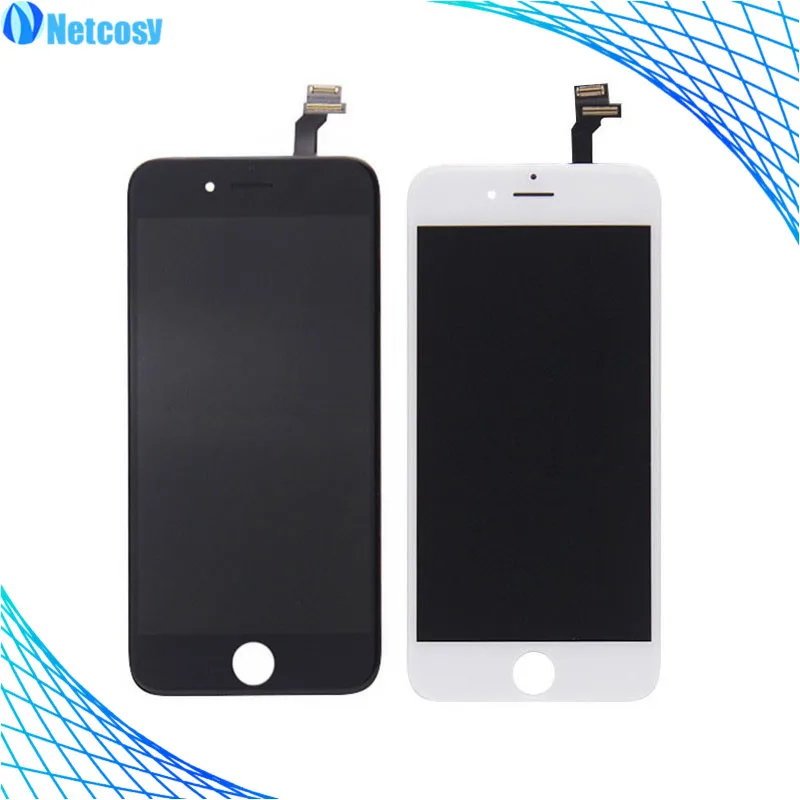 

Netcosy Full screen For iPhone 6 6G 6Plus LCD Display + Touch Screen Digitizer Assembly Repair For iPhone6 6Plus LCD Screen