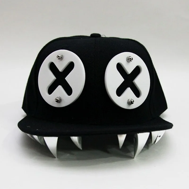 Prix pour Punk Hip Hop Caps Diable Monstre Dentaire Acrylique Os Snapback Chapeaux Rivet Casquette de baseball Ockstar Pour Hommes Et Femmes Os Aba Reta Prix pour Punk Hip Hop Caps Diable Monstre Dentaire Acrylique Os Snapback Chapeaux Rivet Casquette de baseball Ockstar Pour Hommes Et Femmes Os Aba Reta