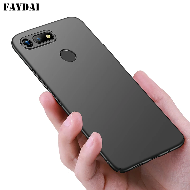 

FAYDAI For Huawei Honor View 20 Case Luxury Hard Back Cover Case For Honor V20 Plastic Matte PC Cover For Huawei View 20 Case