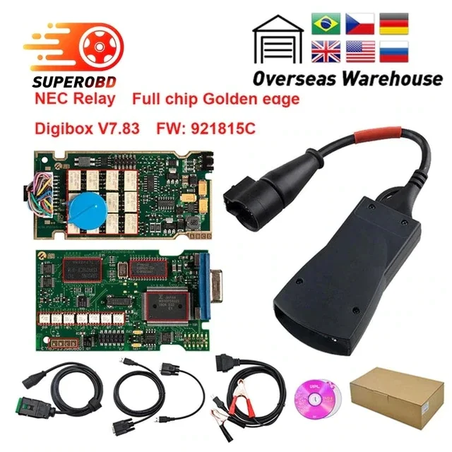 

Lexia 3 PP2000 Full Chip Diagbox V7.83 with Firmware 921815C Lexia3 V48/V25 For Citroen for Peugeot OBDII diagnostic-tool