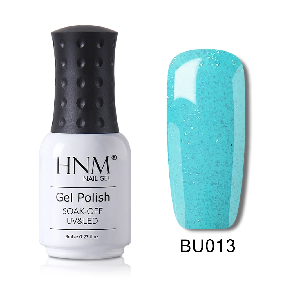 HNM 8 мл синий цвет серия Гель лак для ногтей гибридная краска Лаки Vernis Гель-лак для УФ-лампы Набор Полупостоянный маникюрный лак - Цвет: 13