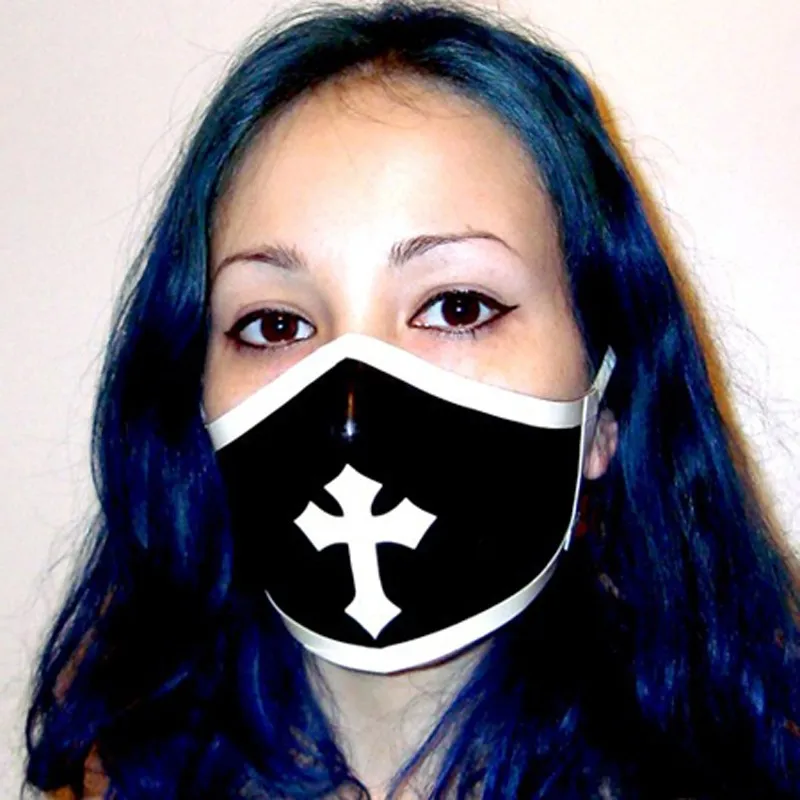Sexy-Fashion-Black-Latex-Unisex-Nurse-Doctor-Hood-Fetish-Mask-Plus-Size-Hot-Sale