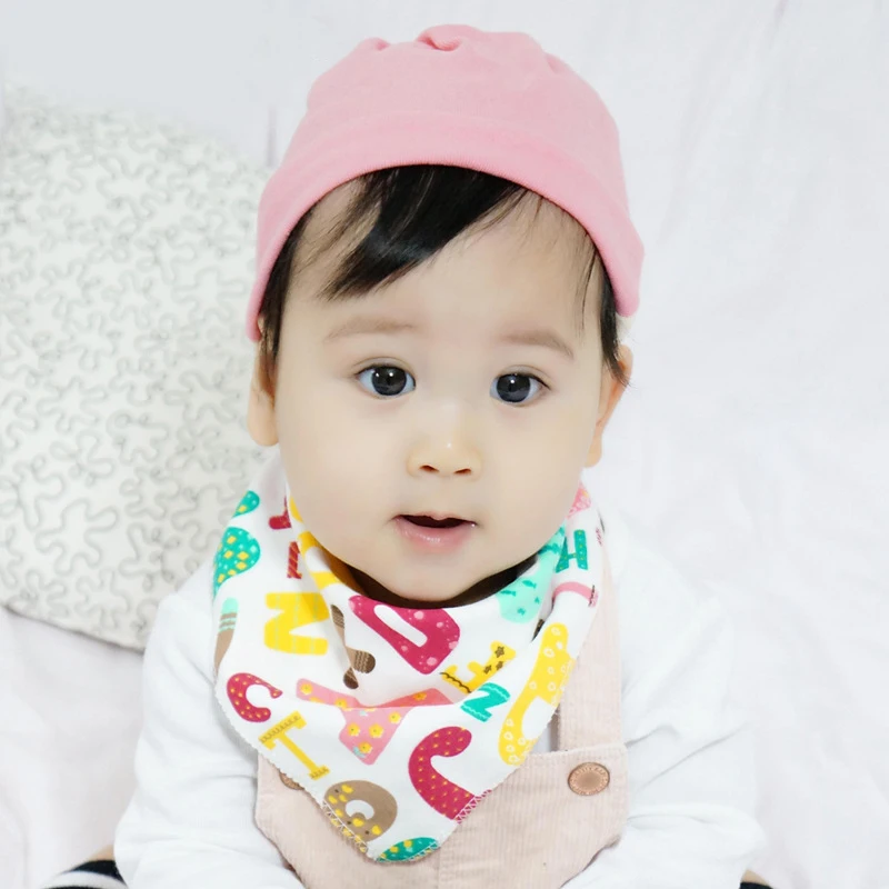 

Baby Bibs Cute Cartoon Pattern Toddler Baby Waterproof Saliva Towel Cotton Fit 0-3 Years Old Infant Burp Cloths Feeding