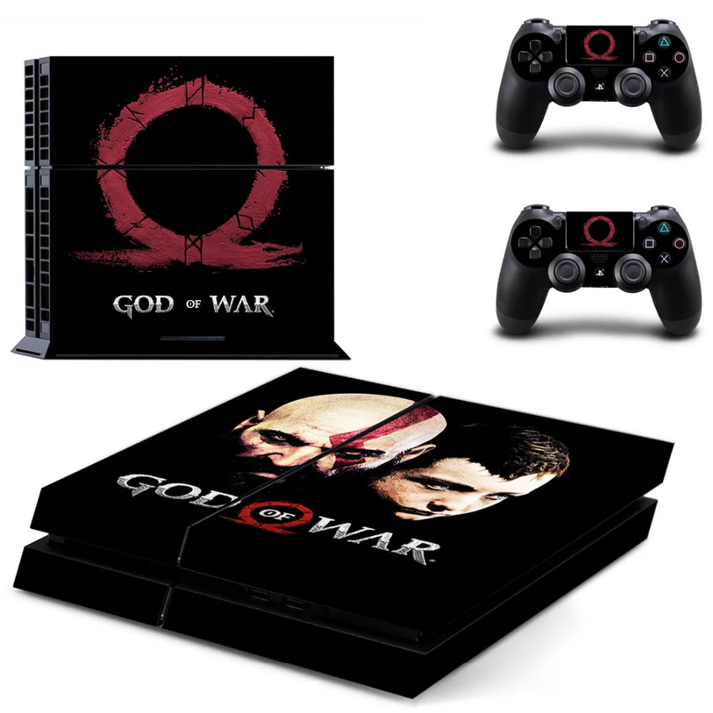 Игра God of War 4 PS4 кожи Стикеры наклейка для sony Игровые приставки 4 консоли и 2 контроллера Скины PS4 Стикеры s винил аксессуар