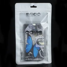 Dulcii 100Pcs/Lot Ziplock Phone Cover Package Bag for iPhone 6s Plus 7 Plus 8 Plus 5.5″ Slim Cases, Inner Size: 17.3 x 10cm