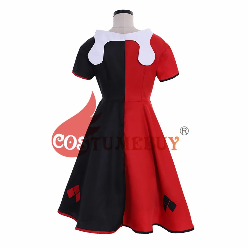 Costumebuy Бэтмен Куинн Косплей Костюм Dr. Harleen Quinzel Хэллоуин леди платья для женщин Маскарад вечерние юбки Индивидуальные