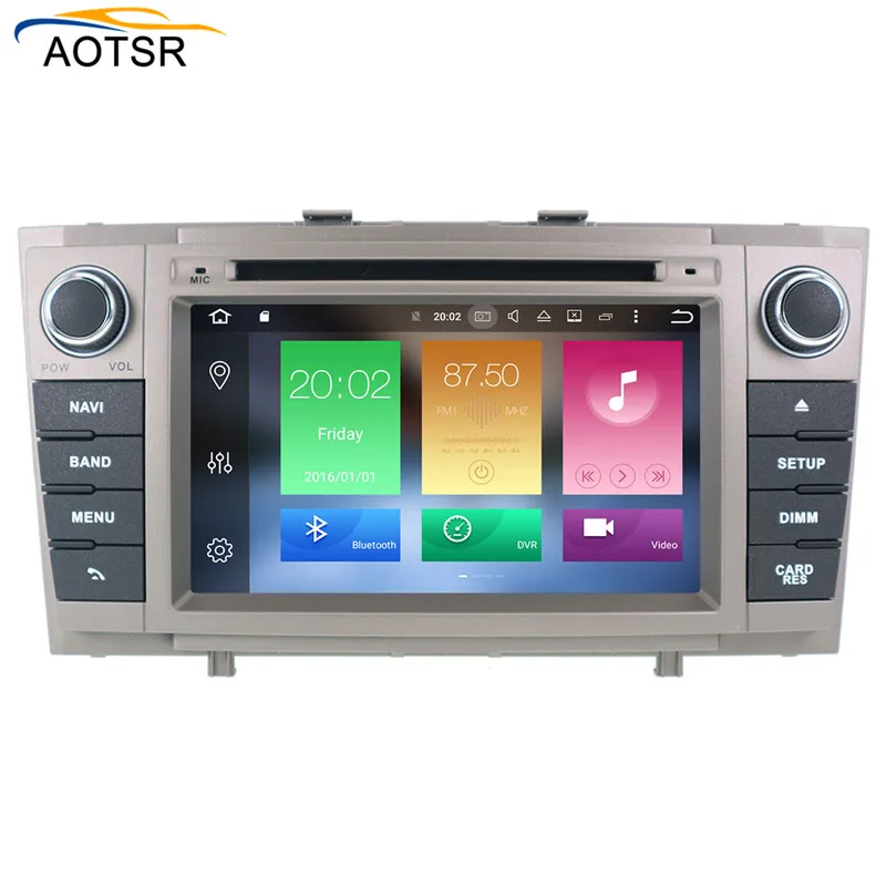 Excellent Android 9.0 Car DVD Stereo Multimedia Head unit For Toyota T27 Avensis 2009-2014 Auto PC Radio GPS Navigation Video Audio 4G RAM 3