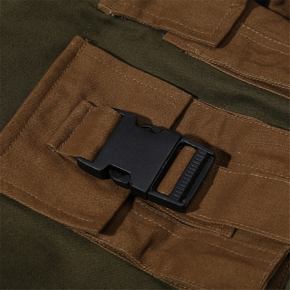 Брюки карго мужские повседневные мульти-карманные джоггеры брюки Осень Harajuku уличная хип хоп мешковатые мужские брюки, тактические GM107