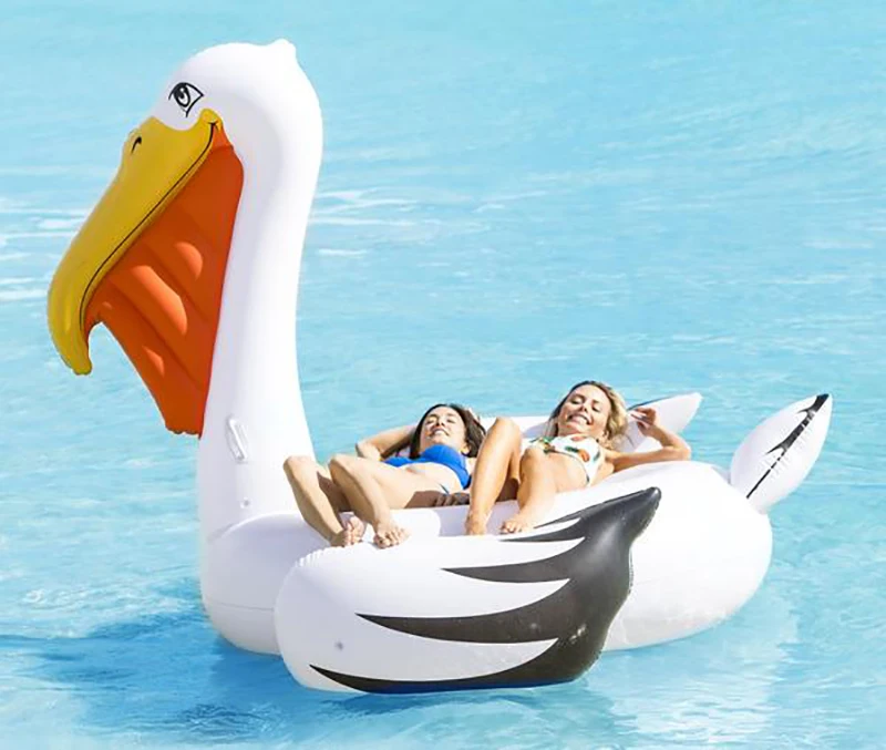 Inflatable-Giant-Pelican-Tube-Float-Ride-On-Toucan-Pool-Float-inflatable-swan-pool-Swim-Ring-Holiday (2)