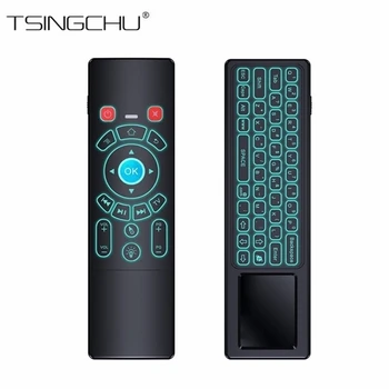 

TSINGO Smart 2.4GHz Wireless T6 Fly Air Mouse T6 Remote Control Mini Keyboard And Touchpad Combo For Android TV Box/PC/HTPC/IPTV
