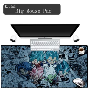 

XGZ Video Animation Mouse Pad Desktop Computer Anime Mousepad Game Computer Gamer Mousepads Dragon-Ball Desk Mat for Gift
