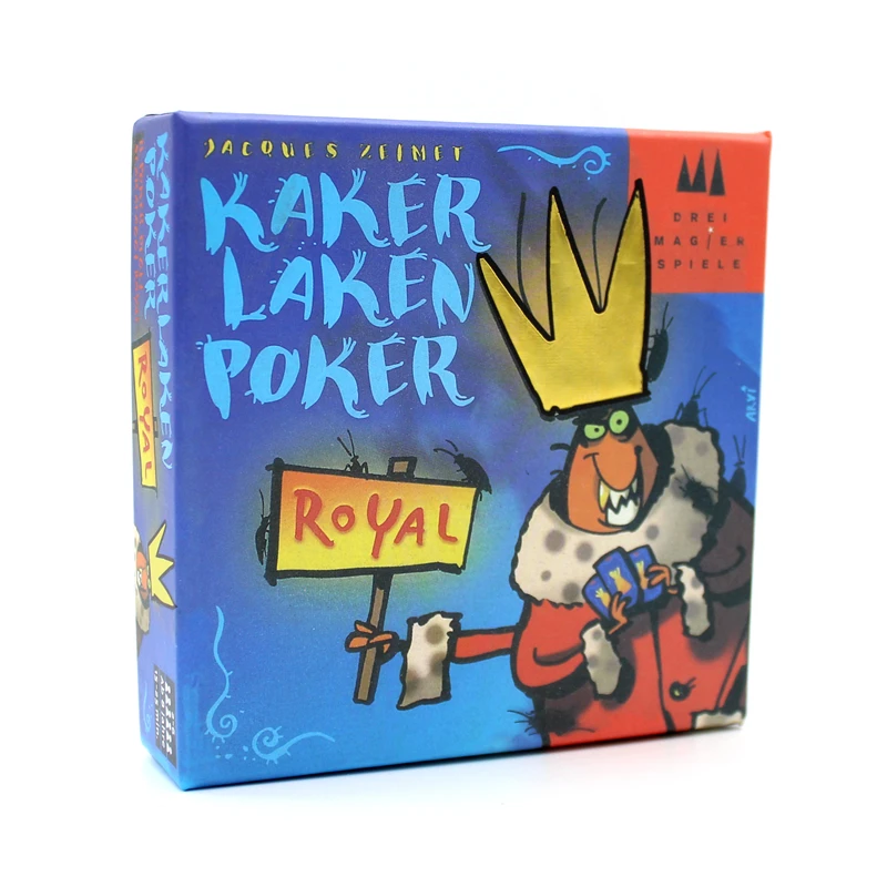 5 вариантов Веселые карточные игры Kakerlaken Salat/Poker/Royal/Suppe/Mogel Motte семейная настольная игра вечерние тараканы Крытая игра