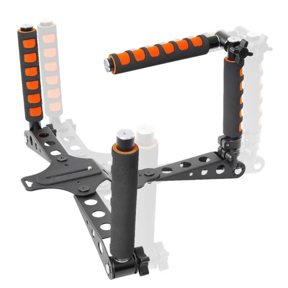 Новый портативный DSLR Rig фильм Комплект наплечное крепление видео фото студия