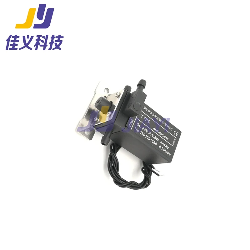 Micro Válvula de Solenóide Khf005-045 Válvula de Tinta para Florajhf Galaxy Crystal-jet Dx5 Impressora a Jato de Tinta Alta Qualidade Peças 3.8w 24v uv - Imagem 5