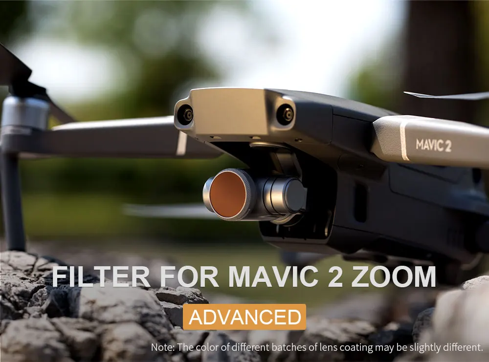 PGYTECH Advanced version ND8+16+32+64 Filter Kit DJI Mavic 2 Zoom Drone Camera Lens Filters
