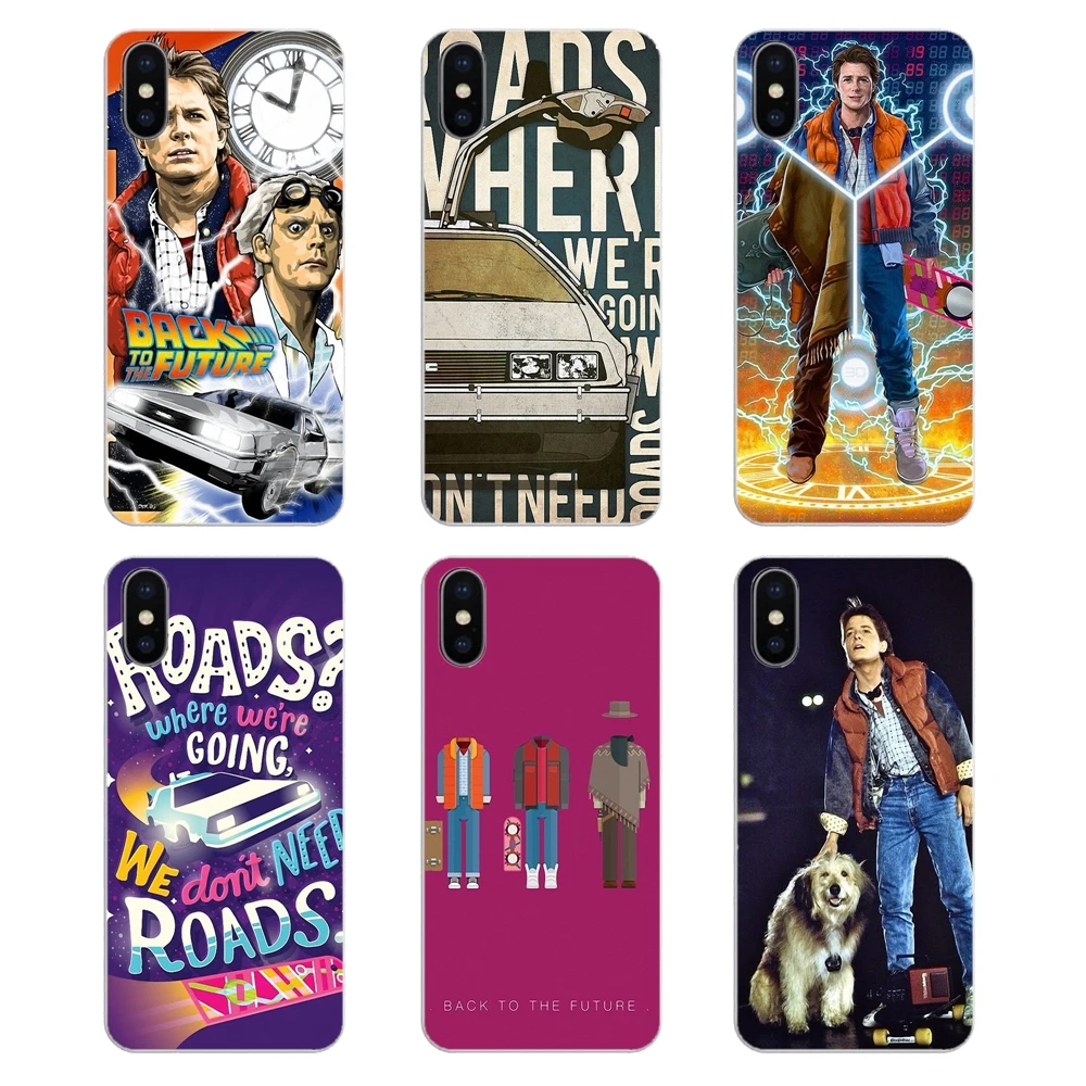 Силиконовый чехол из ТПУ для Apple iPhone 4 4S 5 5S 5C SE 6 6S 7 8 X XR XS Plus MAX Michael J. Fox Back to Future 1985 Quote