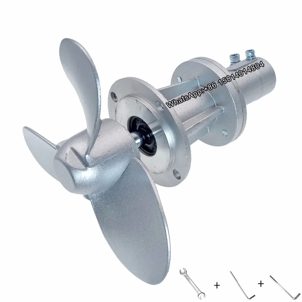 

3 Blade Motor Boat Propellers Gasoline Engine Outboard Refit Small booster For Grass Trimmer Brush Cutter remodel boat propeller