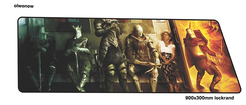 Size 900x300x2mm Коврик для мыши Dark Souls 900x300x2 мм HD печать игровой коврик для мыши Коврик для геймера Высококачественная игровая компьютерная настольная клавиатура со встроенной мышью игровые коврики - Цвет: Size 900x300x2mm