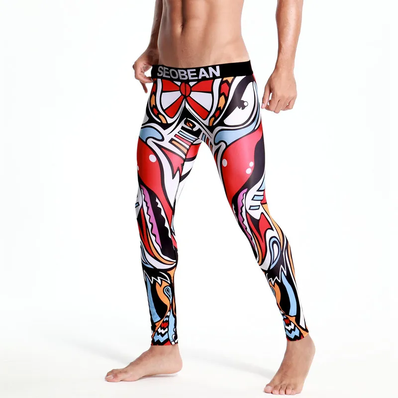 GANYANR Brand Running Tights Men Sports Leggings Fitness Quick Dry Pants Basketball Compression Athletic Bodybuilding Gyms
