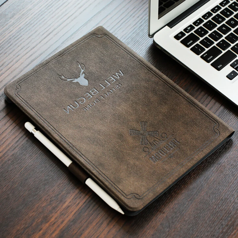 

PU Leather Tablet Stand Smart Protective Cover for Apple iPad 2 3 4 Auto Wake-up Sleep Case Compatible for iPad 2/3/4
