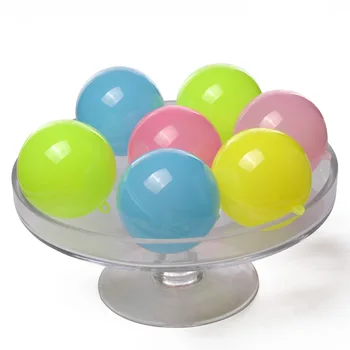 

5pcs kawaii macaron colour round ball candy boxes for wedding birthday party decor event party supplies gift cases holders decor