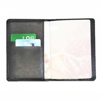 

Russian Letters Embossed Passport Covers Multi Function Card Holder Wallet Flight Tickets Passport Holder customize name emblem