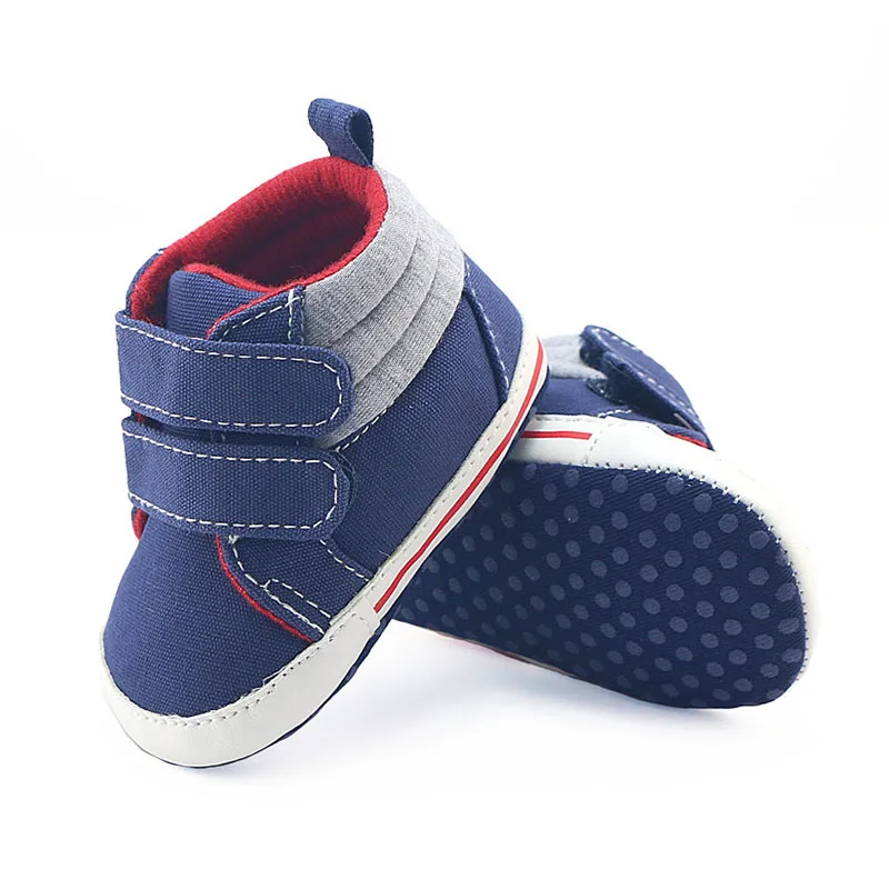 Baby Jungen Schuhe Anti rutschig Kleine Kinder Kleinkind Schuhe Kind Junge Haken & Loop Stiefel