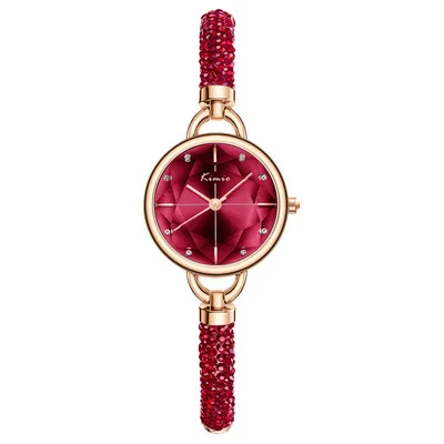 Simple Women Bracelet Watch Ladies Diamond Crystal Band Quartz Watches Fashion Luxury Waterproof Wristwatch 2020 New 10