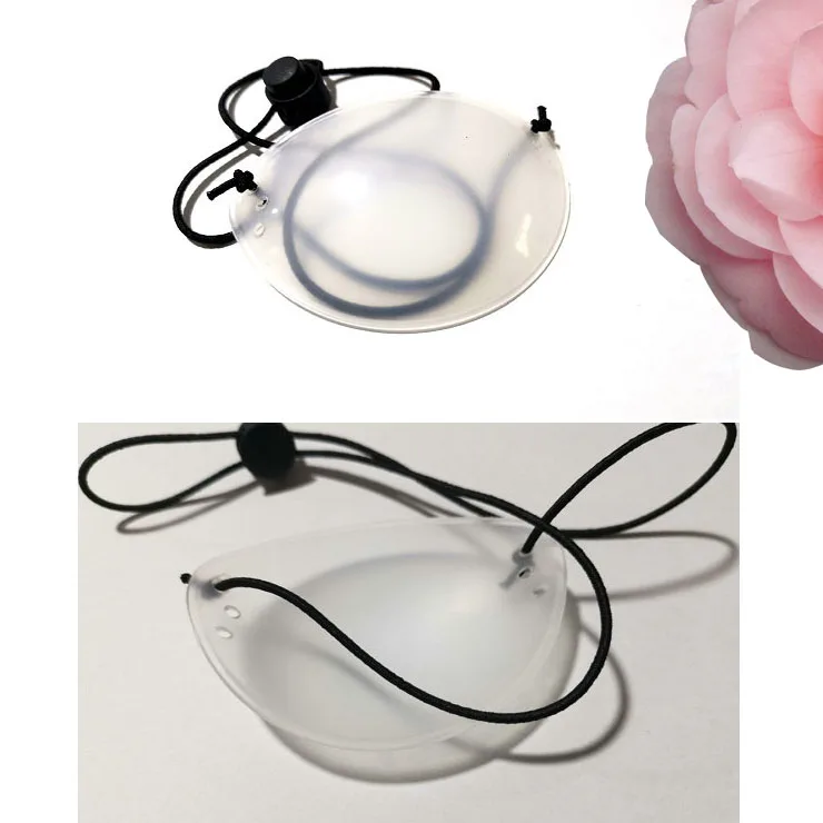 

1pcs Special plastic translucent strap and spoon goggles for children with monocular strabismus