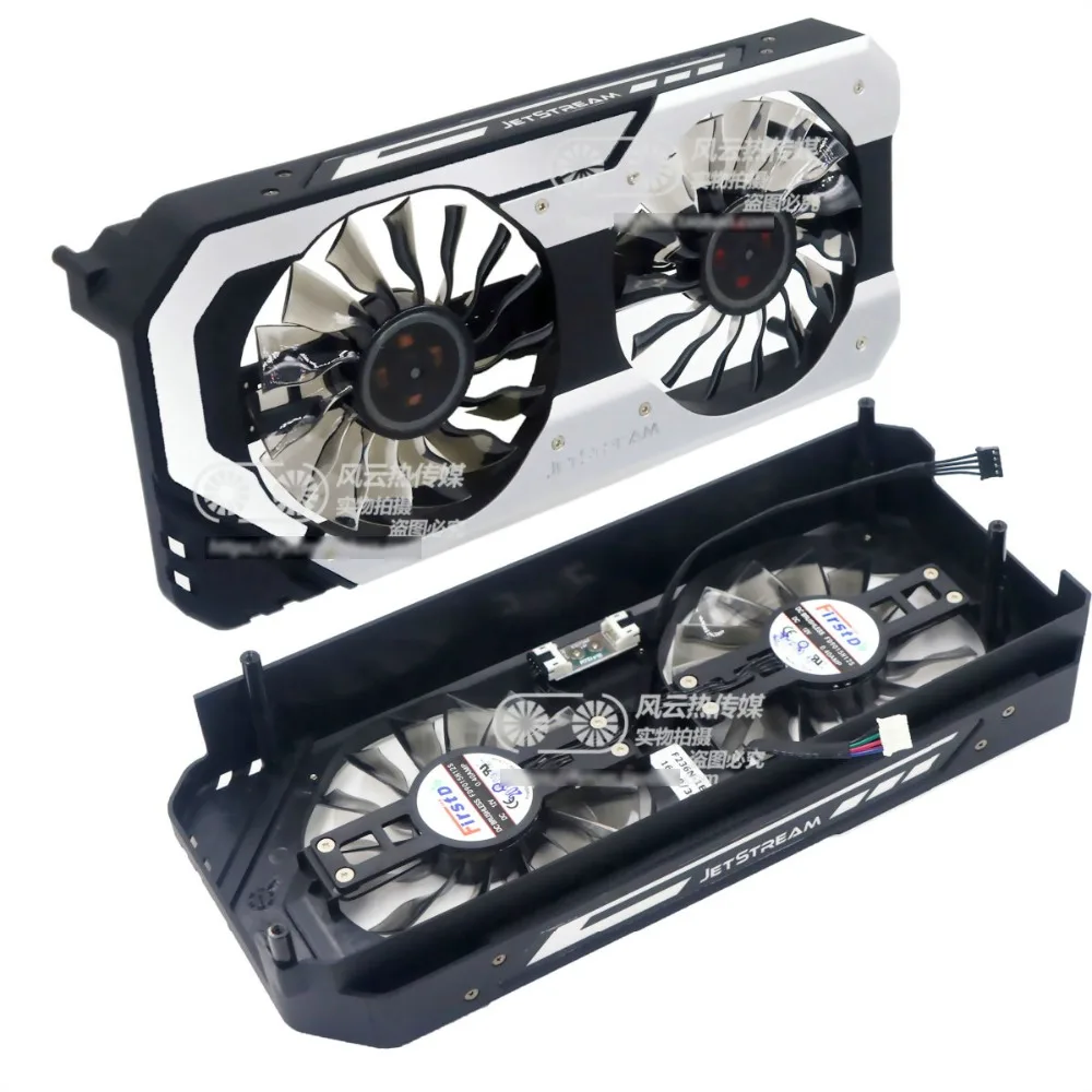 Новый оригинальный для PALIT GTX1060 jetstrream Графика карты вентилятор охлаждения FD9015H12S DC12V 0.40A