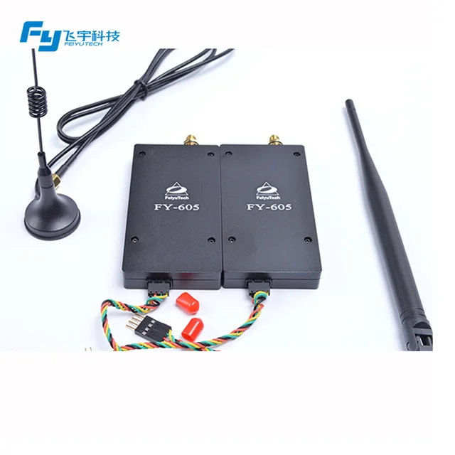 

FeiyuTech official store ! Data Link For Rc Airplanes Fpv Osd FY-605 Radio Link 433&915mhz 15 Km Distance