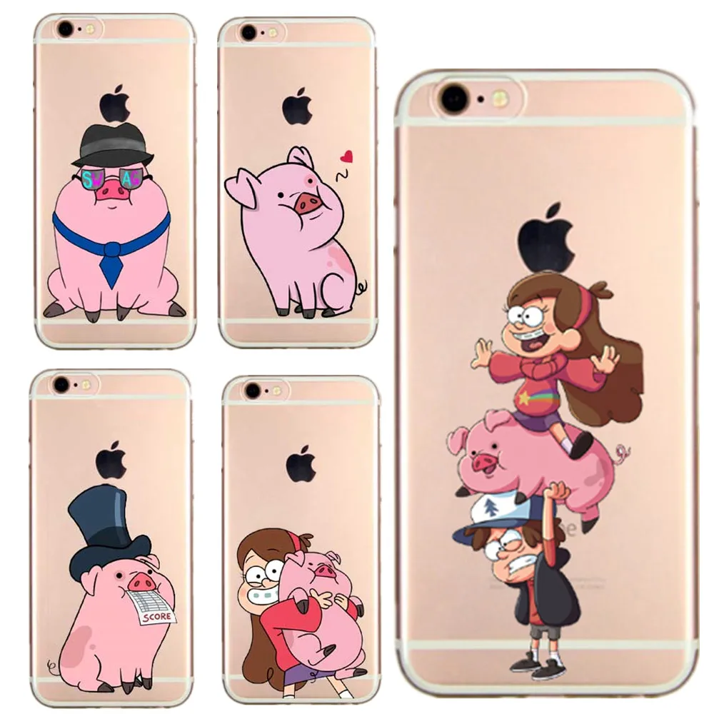 Mabel Gravity Falls Cartoon animals pig soft TPU Phone Case Cover for iPhone 7 XR XS Max 5 5s SE 6 6s 6Plus X 8 8Plus Mabel Gravity Falls Cartoon animals pig soft TPU Phone Case Cover for iPhone 7 XR XS Max 5 5s SE 6 6s 6Plus X 8 8Plus