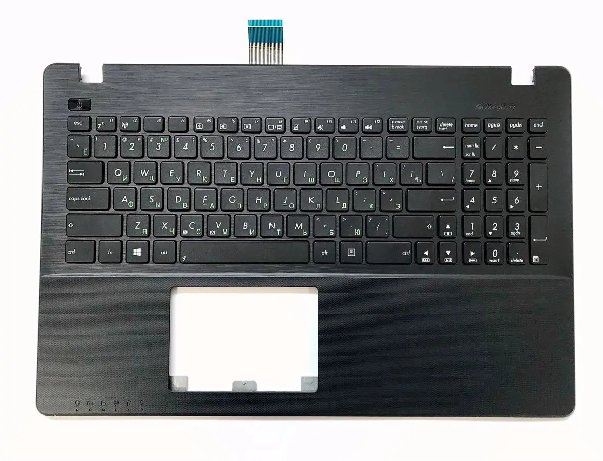 Новая Оригинальная Русская клавиатура для Asus X552L X552LA X552LAV X552LD X552LDV Topcase с черным