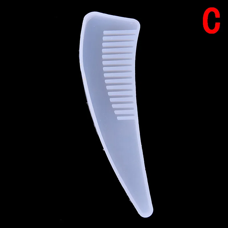 1 шт., силиконовая полимерная расческа, форма для изготовления ювелирных изделий DIY, инструмент для изготовления подвесок, форма ручной работы для женщин, инструменты для изготовления ювелирных изделий DIY - Цвет: type C