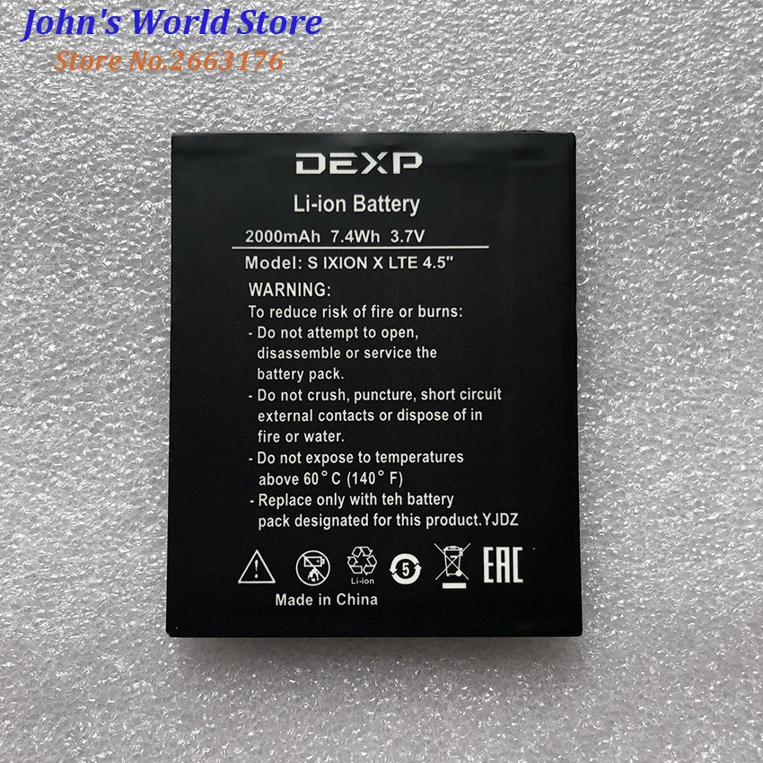 

For DEXP S IXION X LTE 4.5 "INNOS BP-4C-I batteries 1800mAh" Mobile Phone Li-ion Battery Replacement