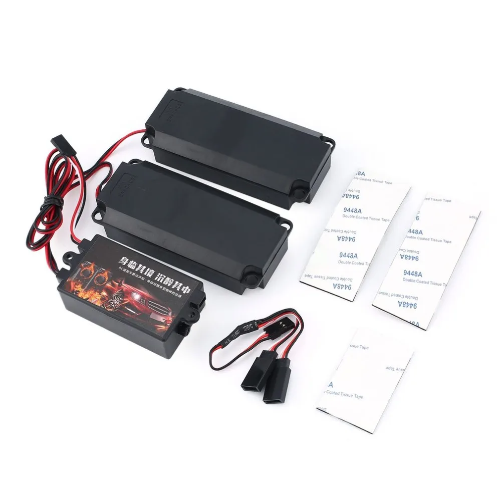 

Second Generation Cool Throttle Linkage Groups Engine Sound Simulator with 2 Speakers for RC Sports Car Model Vehicle