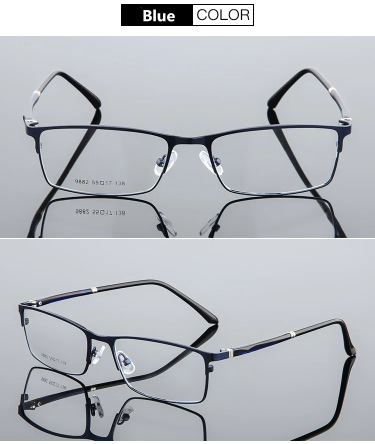 Оправа для очков мужские очки для работы за компьютером Близорукость Оптические рецептурные прозрачные линзы оправа для мужских очков