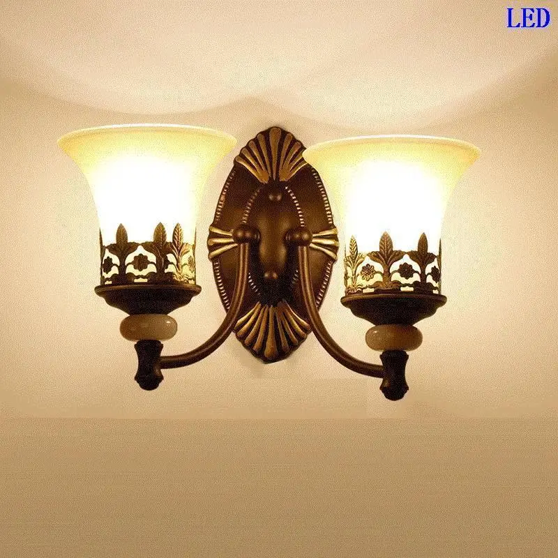 Декоративный светильник для помещений, современный туалетный столик Wandlamp Lampara De Pared, интерьерный светильник с аппликацией Murale, настенный светильник для спальни - Цвет абажура: Number  3