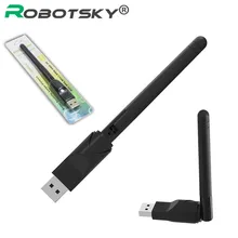 Ralink RT5370 беспроводная сетевая карта 802,11 b/g/n USB 2,0 WiFi 2,4 ГГц 150 Мбит/с LAN адаптер с поворотная антенна